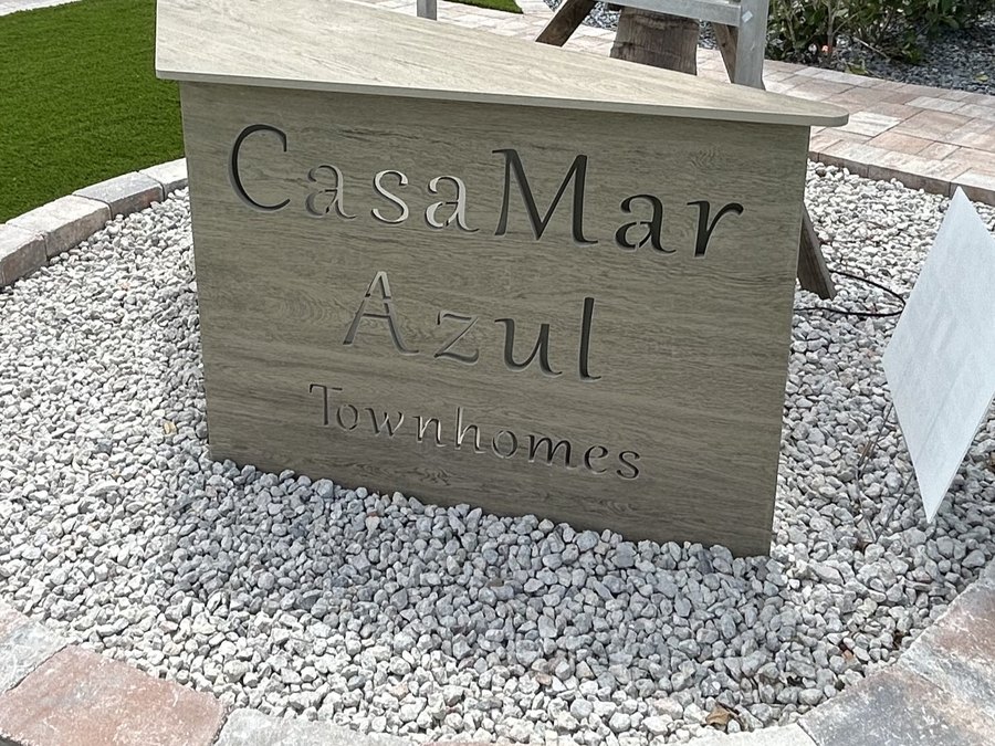 custom stone entrance monument sign melbourne fl
